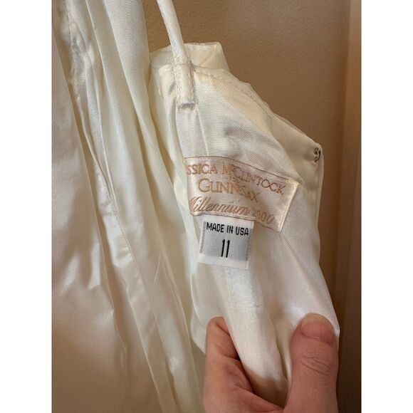 Jessica McClintock Gunne Sax Millenium 2000 Dress Size 11 GUC - Picture 3 of 7